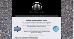 Desktop Screenshot of hsncroofing.com