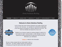 Tablet Screenshot of hsncroofing.com